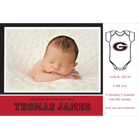 University of Georgia Photo Baby Announcements
