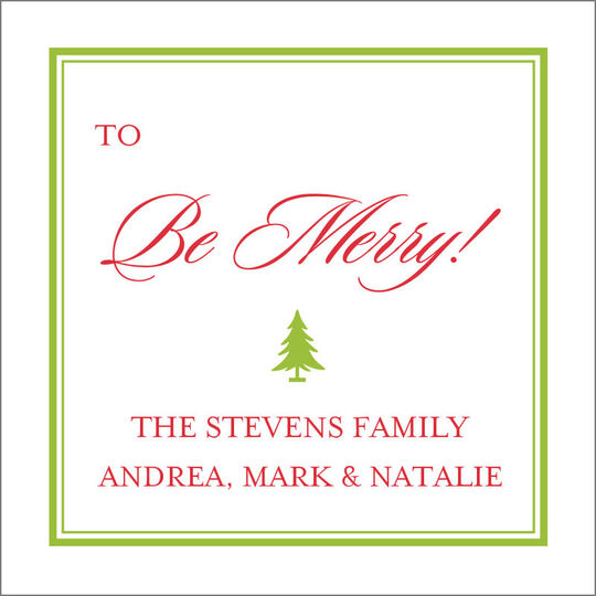 Pine Tree Gift Tags