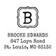 Brooke Initial with Address Embosser Image 2 of 2