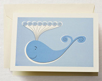 Happy Whale Boxed Note Cards