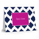 Navy Ikat Folded Note Cards Image 1 of 3