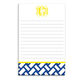 Navy Basketweave Notepads Image 2 of 2