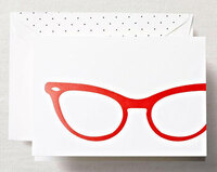 Cat Eye Glasses Boxed Note Cards
