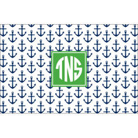 Navy Anchors Placemats
