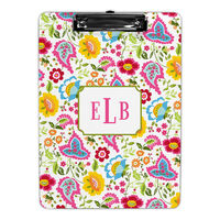 Bright Floral Clipboard