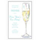 Fizzy Flute Invitations Image 1 of 3