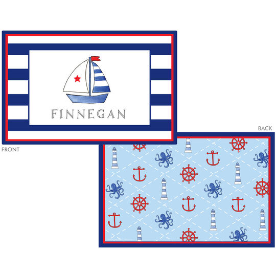 Set Sail Laminated Placemat