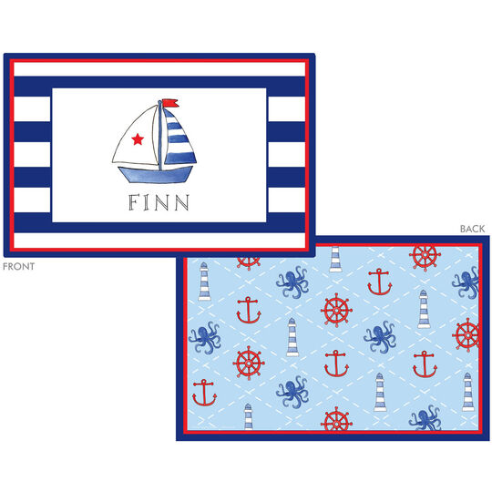 Set Sail Laminated Placemat