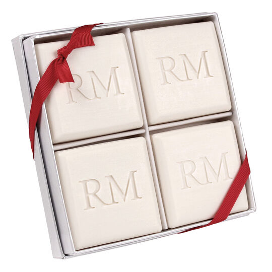 Block Initials Luxury Soap Set