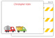 Construction Zone Flat Note Cards Image 1 of 2