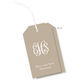 Tan Vertical Hanging Gift Tags Image 1 of 2