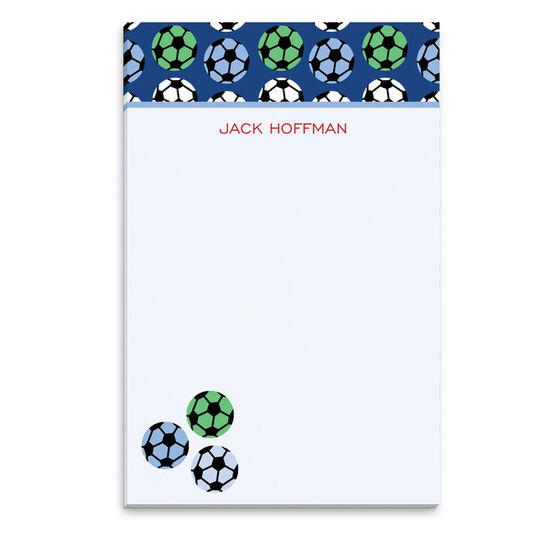 Boys Soccer Notepads