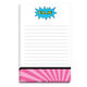 Pink Superhero Notepads Image 2 of 2