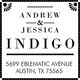 Indigo Wood Block Rubber Stamp Image 2 of 2