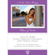 Purple and White Graduation Photo Announcements Image 1 of 2