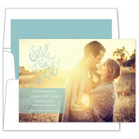 Slate Save the Date Photo Cards