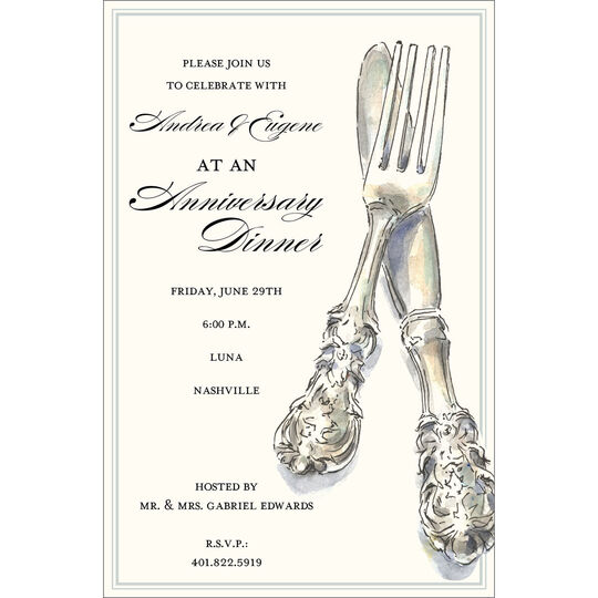 Rehearsal Ware Invitations