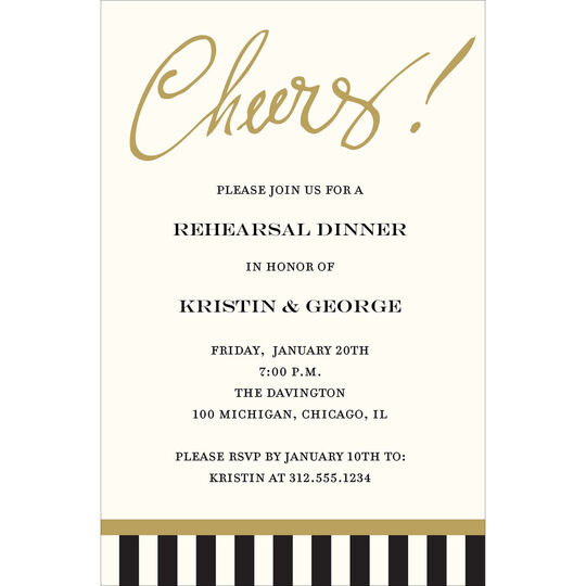 Cheers Invitations