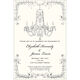 Vintage Chandelier Invitations Image 1 of 7