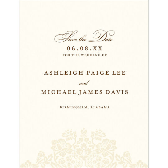 Wedding Bliss Save the Date Cards