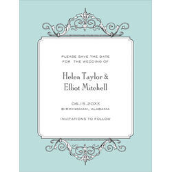 Elegant Affair Save the Date Cards