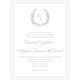 Provencial Garland Invitations Image 1 of 2