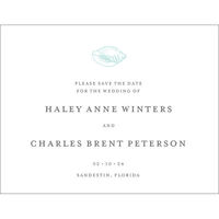 Seaside Wedding Save the Date Cards