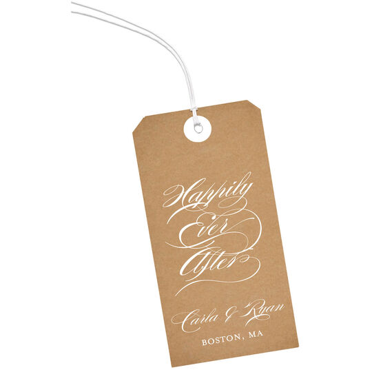 Brown Paper Large Hanging Gift Tags