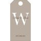Taupe Vertical Large Hanging Gift Tags Image 3 of 3