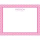 Watermelon Polka Dot Flat Note Cards Image 1 of 2
