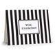 Black Awning Stripe Folded Note Cards Image 3 of 3