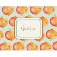Just Peachy Foldover Note Cards
