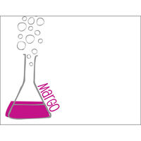 Science Party Flat Note Cards