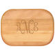 Script Monogram Small 10-inch Wood Bar Board Image 1 of 3