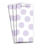 Lavender Spot Skinnie Notepads