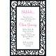 Black Vine Border Invitations Image 1 of 3