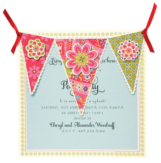 Square Banner Invitations