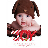 Filled with Joy Holiday Photo Cards