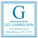 Gabrielson Square Address Labels in a Jar Image 2 of 2
