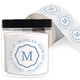 Center Initial Round Address Labels in a Jar Image 1 of 3