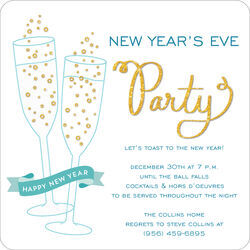 Champagne Celebration Invitations