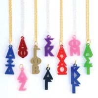 Design your Own Sorority Lavalier Necklace