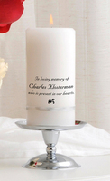 Personalized Memorial Candles