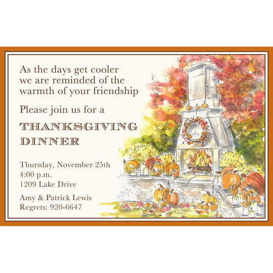 Harvest Hearth Invitations