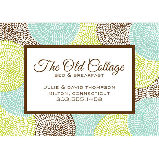 Petals De Mer Calling Cards