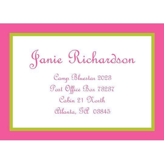 Burst of Blossoms Contact Cards