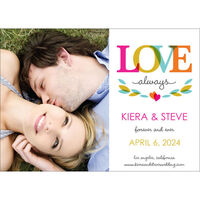 Love Always Save the Date Cards