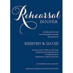 Navy Rehearsal Dinner