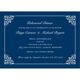Lace Navy Invitations Image 1 of 2