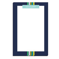 Navy Border Notepads